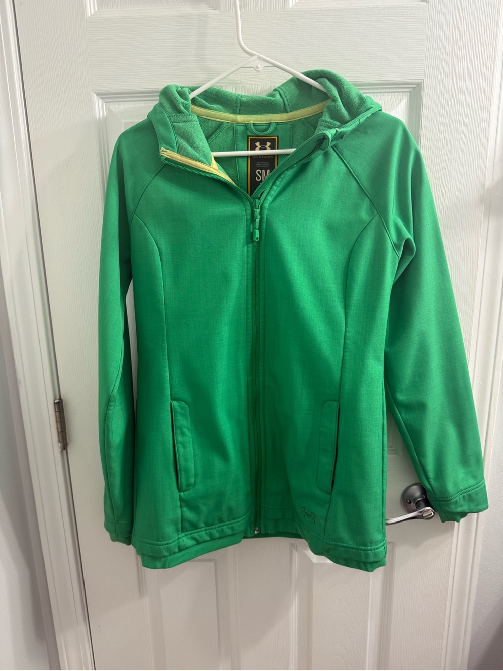 Under Armour Green Zip-Up Jacket